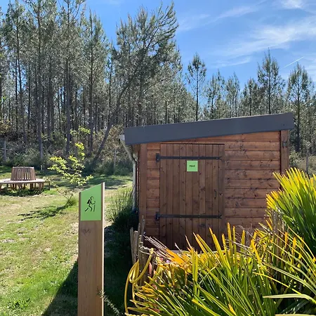 Lodge 3 En Bois Dans Les Landes N37 Tosse